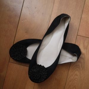 SALE!! Boden Black Suede Flats Size 37 (6.5-7)